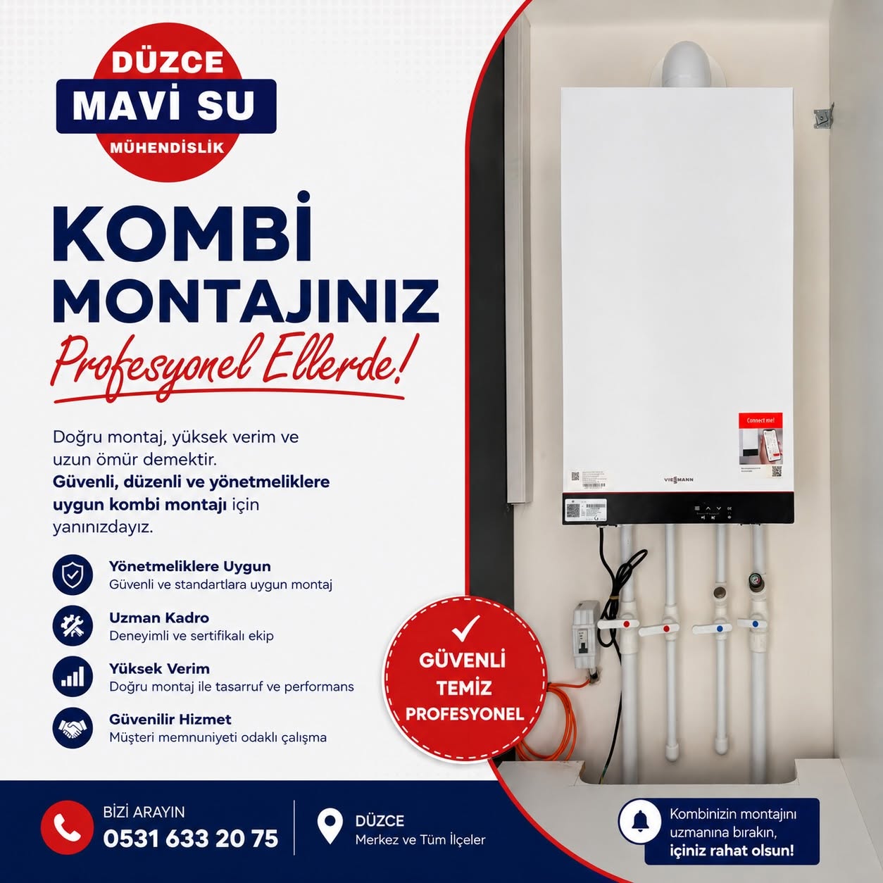 KOMBİ PETEK DOĞALGAZ